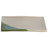 Тарелка прямоугольная 22*17,8 см. "Удача"