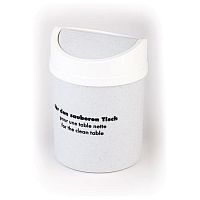 Ведерко для мусора d=12 см. настол.пласт. APS /1/