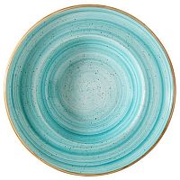 Тарелка для пасты d=300 мм. 550 мл. Аква /1/6/