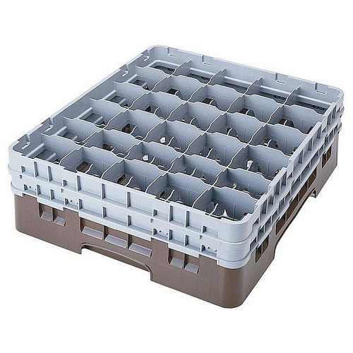 Кассета в сборе на 30 ячеек, коричневый Cambro