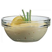 Икорница d= 9 см. 150 мл. стекл. штабелир. (15018) /6/