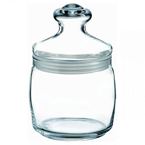 Банка для сыпучих продуктов 500 мл. с кр. Чешни Б (425603) /1/12/