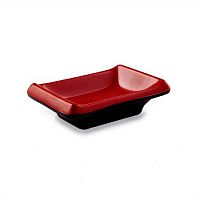 Подсоусник 9,3см*6,4см Чёрно-Красный