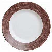 Тарелка d=220 мм. глубокая 400 мл. коричневая Color Days /24/