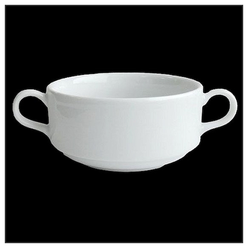 Бульонница 320 мл. с ручками Практик /12/