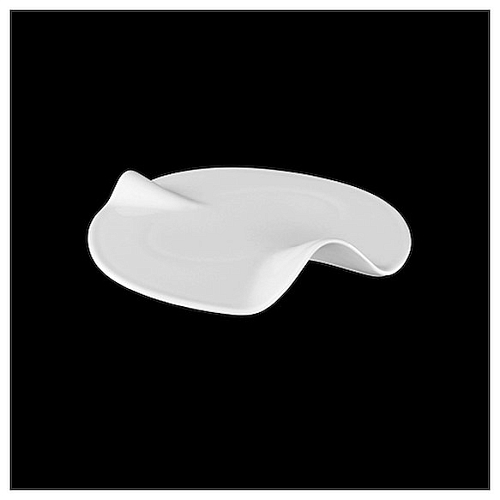 Тарелка 202*163*41 с ушками Виола /1/