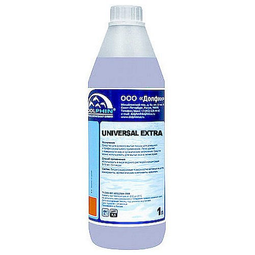 Средство моющее для пола и мебели 1 л. Dolphin Universal Extra /12/