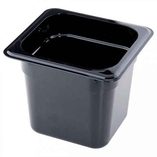 Гастроемкость 1/6 h=150 поликарб.черная Cambro (66CW 110) /1/