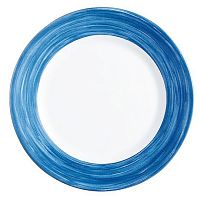 Тарелка d=195 мм. синий край Браш /6/