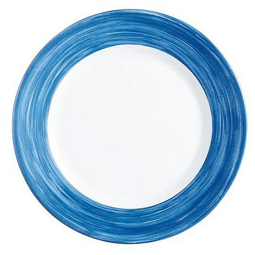 Тарелка d=195 мм. синий край Браш /6/