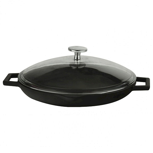 Сковорода d=26 см. чугун, черная LAVA