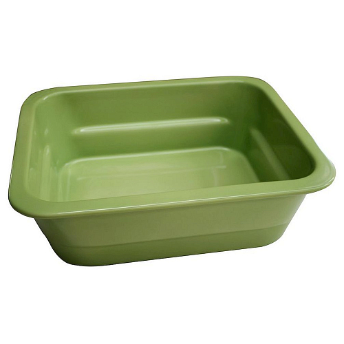 Гастроемкость 1/2 h=100 фарфор зеленая /1/