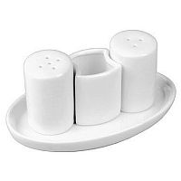 Набор для специй овал. 3 пр. слон.кость Chan Wave /3/60/