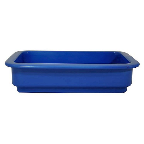 Гастроемкость 1/4 h=65 фарфор синяя /1/