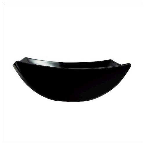 Салатник 24*24 см. черный Квадрат (06931) /6/