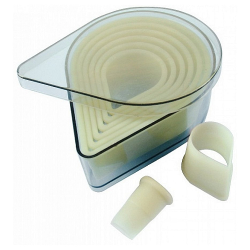 Набор резаков кондитерских "Слеза" полиамид. /8/