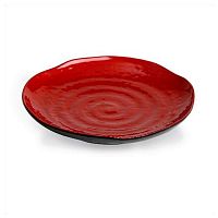 Тарелка круглая d=18,9 h=3 см. ч/кр /1/