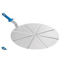 Поднос круглый d=45 см. для пиццы на 8 сегментов с ручкой Gimetal /1/2/