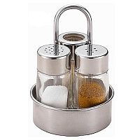 Набор для специй 2 пр.+для зубочисток Хайтек /1/