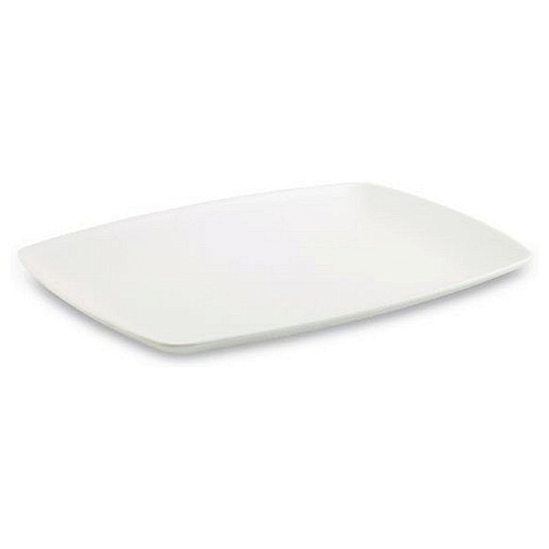 Тарелка прямоугольная 31,4*21,5*2,8 см. "Белый"