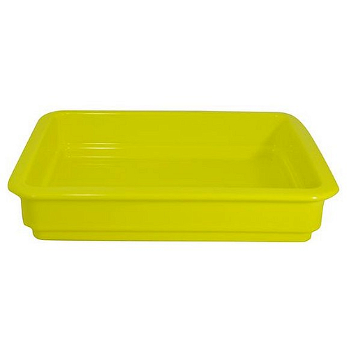 Гастроемкость 1/2 h=65 фарфор желтая /1/