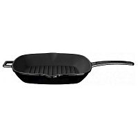 Сковорода-гриль 26*26 см. доп.ручка, чугун, черная LAVA (LV P GT 2626 K0 BLACK) /1/