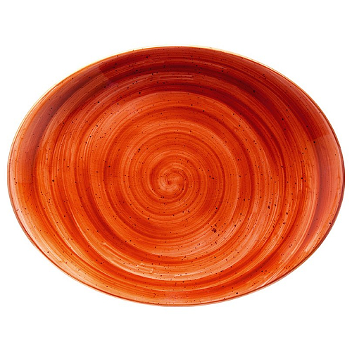 Блюдо l=310*240 мм. Терракота /1/6/