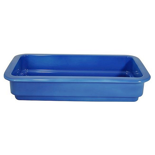 Гастроемкость 1/3 h=100 фарфор синяя /1/