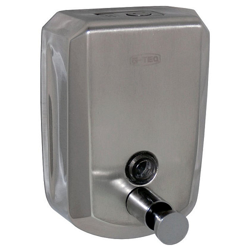 Дозатор для жидкого мыла 0,5 л нерж. (2168) /1/50/