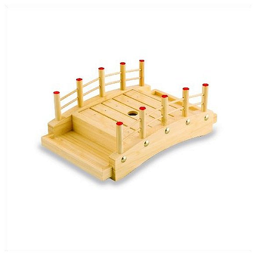 Блюдо мостик 26*17*9,5 см. Дерево /1/