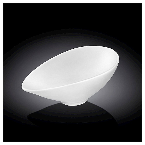 Салатник l=120*80 мм. мл. скошенный край Wilmax /3/36/