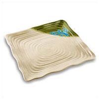 Тарелка квадратная 28 * 28 см. "Удача"