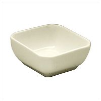 Салатник 75*75 мм. квадр. слон.кость Chan Wave (LQ-Q096) /12/192/