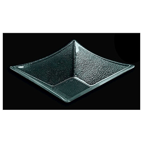 Салатник 130*130 мм. прозрачное стекло 3D /4/16/