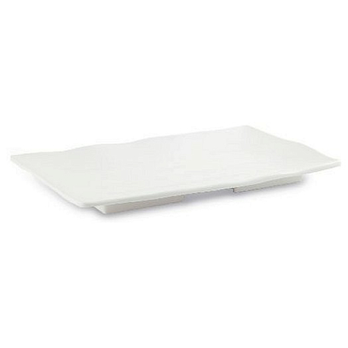 Тарелка прямоугольная 25,5*18,5 см. "Белый"