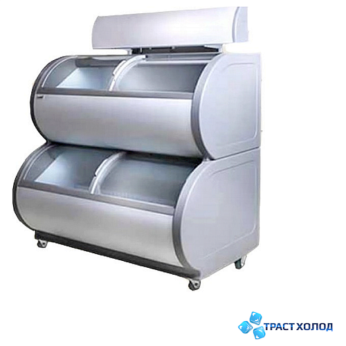 Двухярусный морозильный ларь Cool Head TD400 c канапе