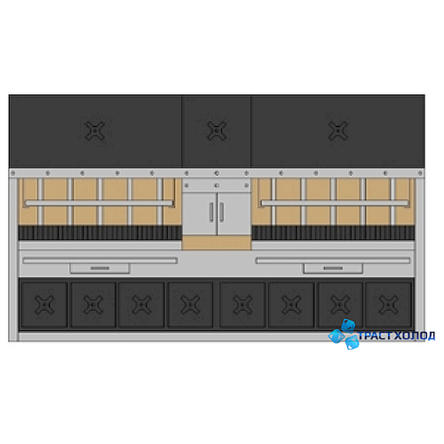 Гриль на углях для стейков ТТМ ГЧ-420Р