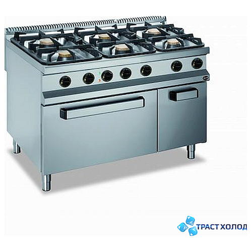 Плита газовая Apach Cook Line APRG-129FE
