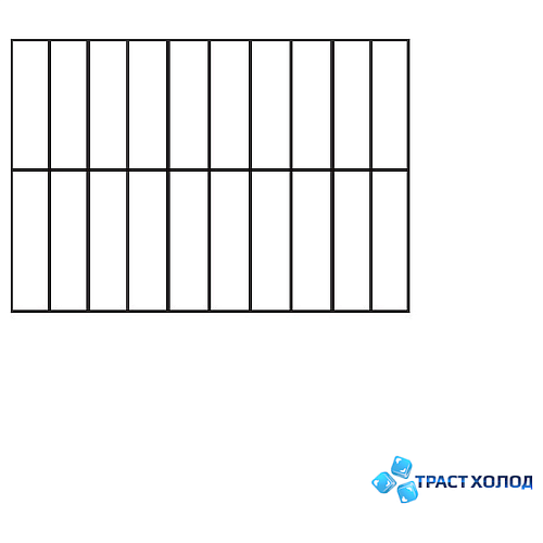 Решётка WLBake OPTGRIL2001 для машины тестоделительной WLBake серии JHDTF
