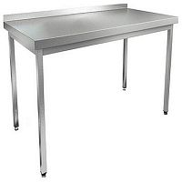 Стол пристенный с бортом HICOLD НСО-12/6Б