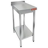 Стол пристенный с бортом и полкой HICOLD НСО-5/7БП