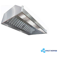 Зонт приточно-вытяжной пристенный ITERMA ЗППВ-2100х1000х350