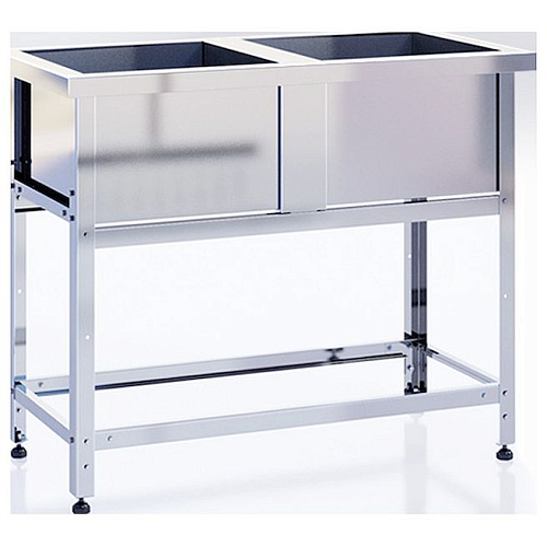 Ванна моечная CRYSPI ВМЦ Э 2 (L=1590, S=800, H=870, G=450)