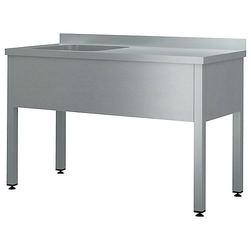 Ванна моечная CRYSPI ВМН Ш 1Л (L=1400, S=700, H=850, G=300)