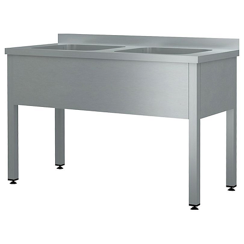 Ванна моечная CRYSPI ВМН Ш 2 (L=1200, S=700, H=850, G=300)