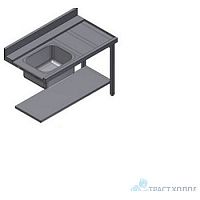 Стол для посудомоечной машины Kayman СПМ-111/1207 Л