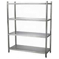 Стеллаж Starfood 1200*500*1550 - 4С полки