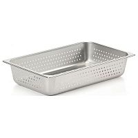 Гастроемкость перфорированная EKSI 11100Е-PF - GN1/1, h 100 мм, нержавеющая сталь