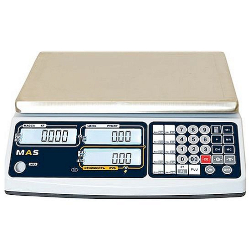 Весы электронные торговые без стойки MAS MR1-30