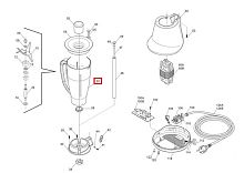 Чаша из поликарбоната IB4050800 для блендера мод. DRAGONE